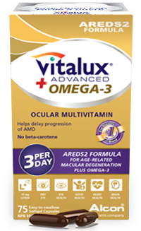 VITALUX®
ADVANCED + OMEGA-3